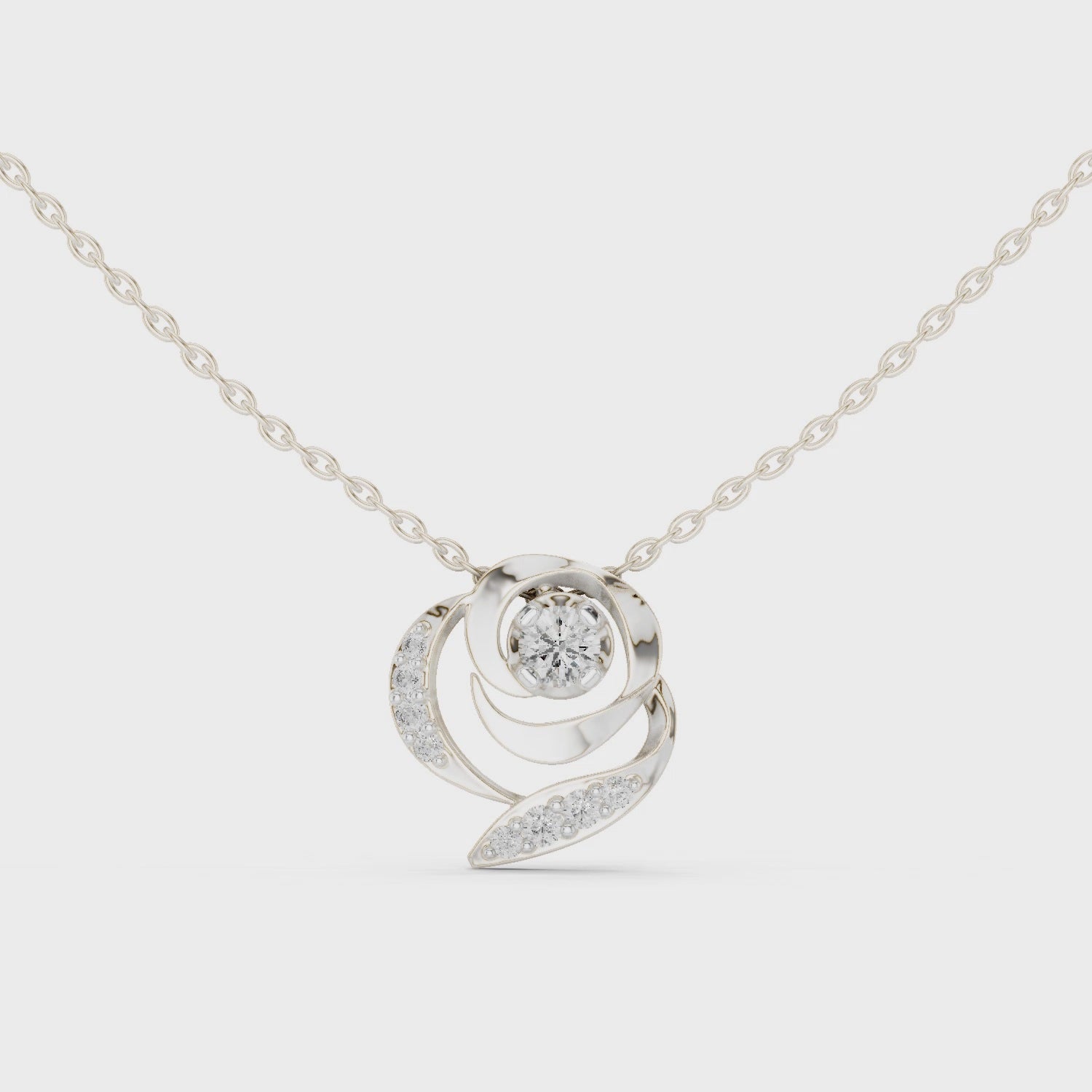Spiral Glow Pendant