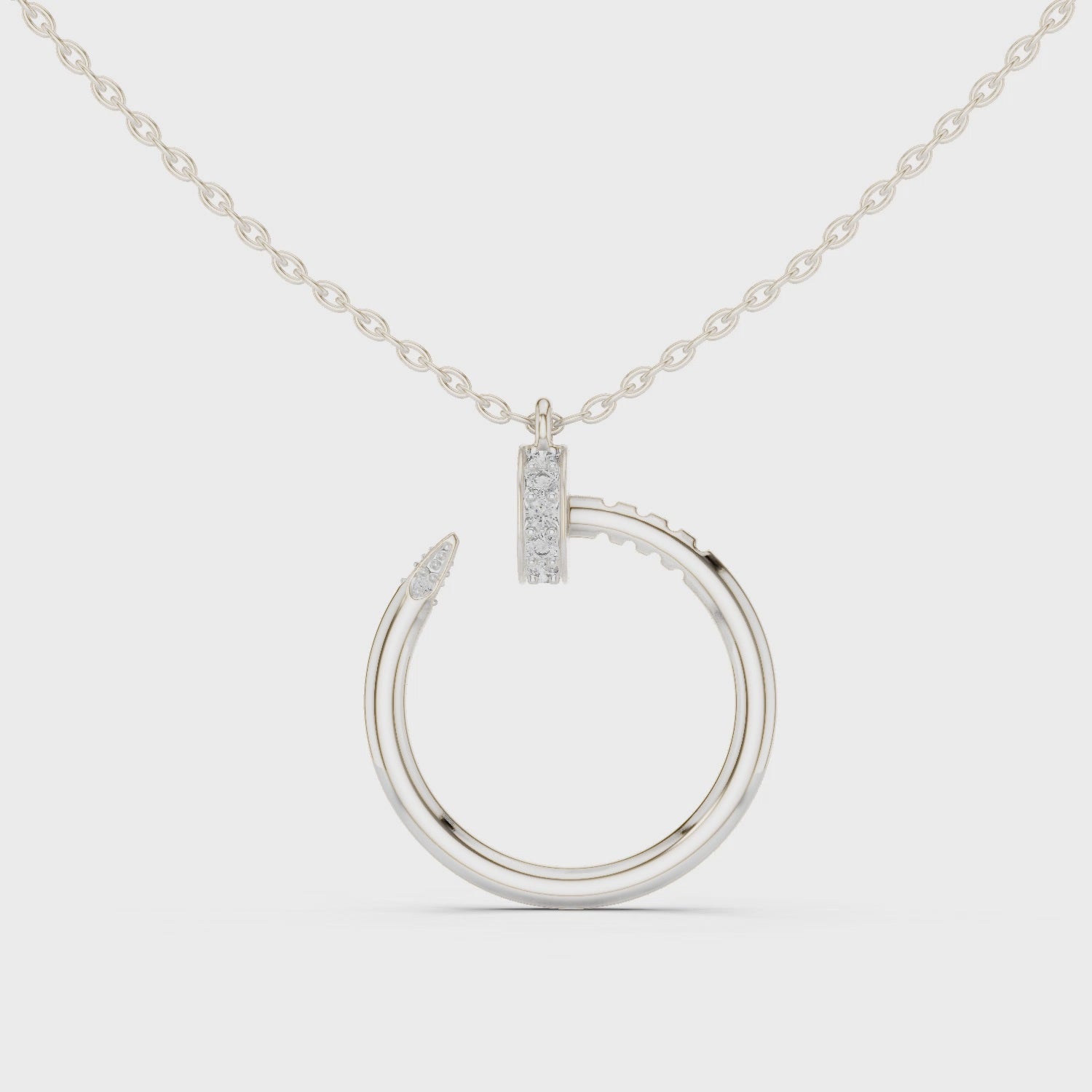 Orbit Silver Pendant