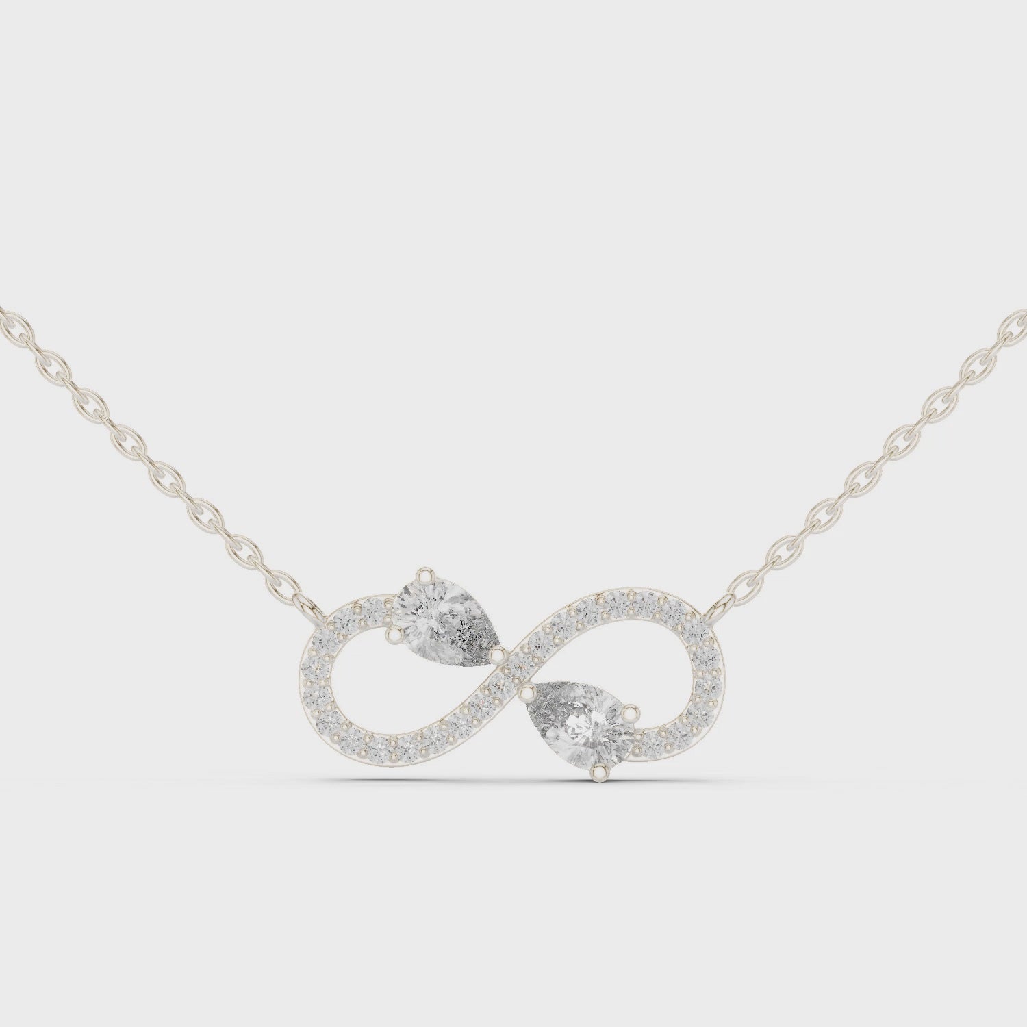 Infinity Diamond Pendant