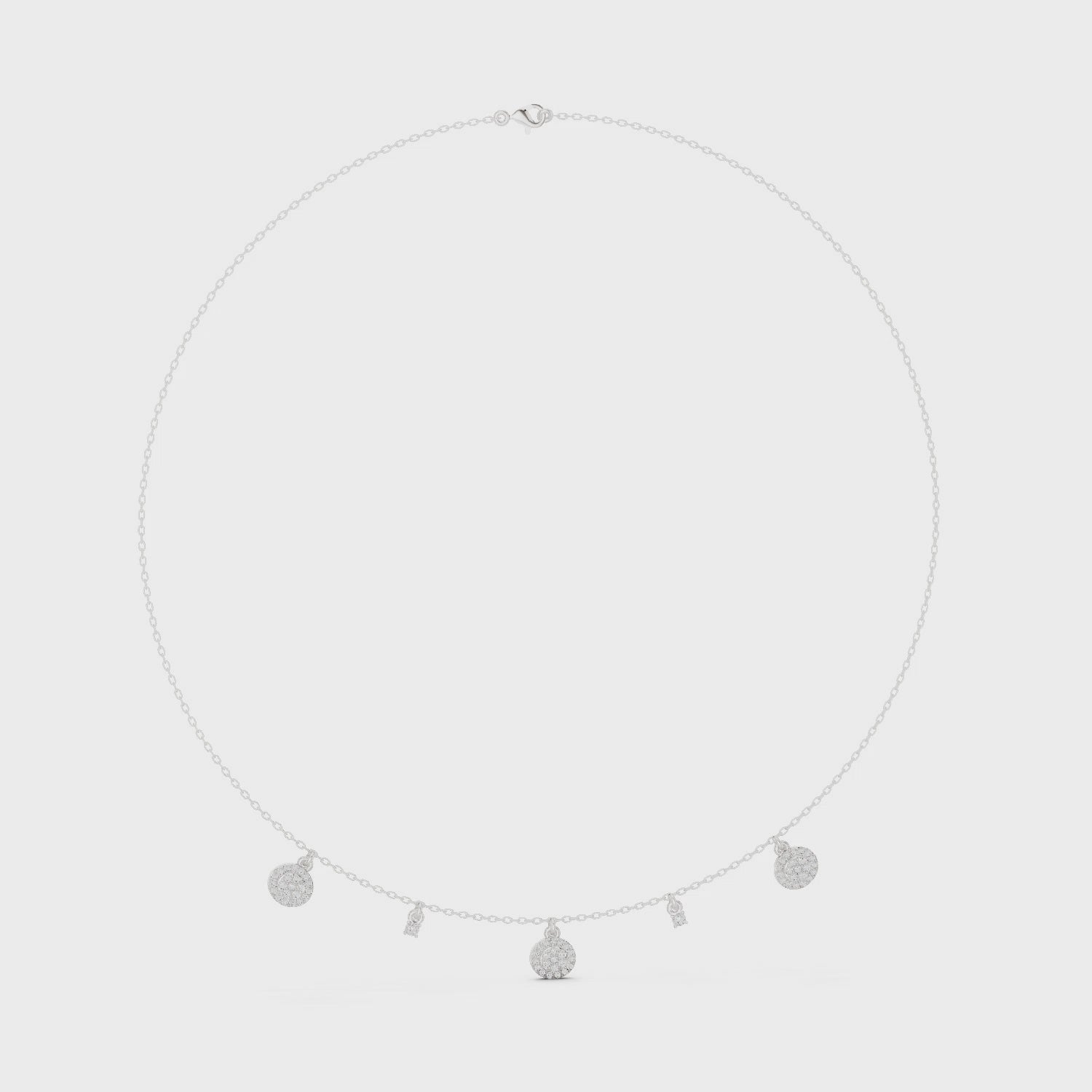 Nova Silver Necklace