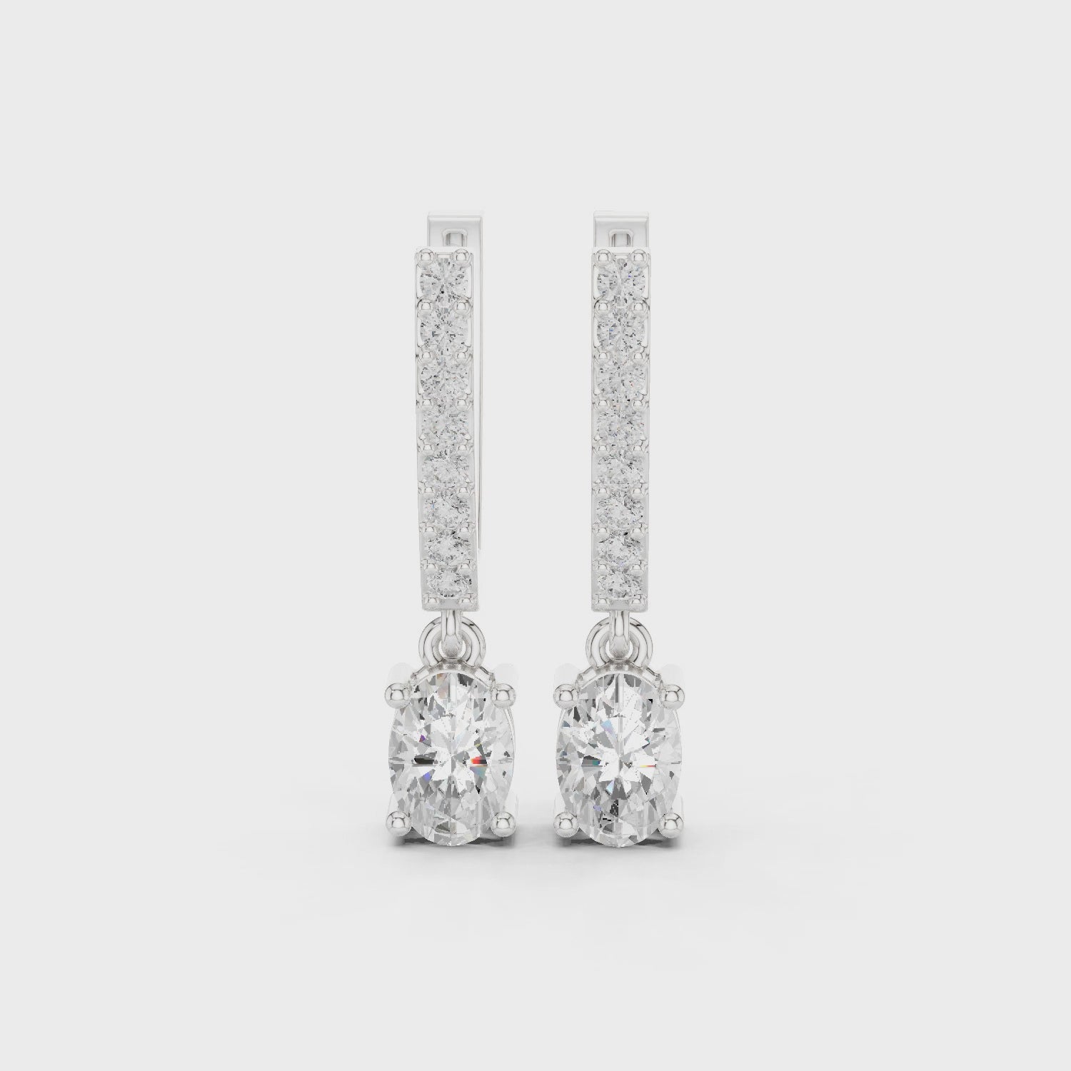 Elegant Drop Hoops