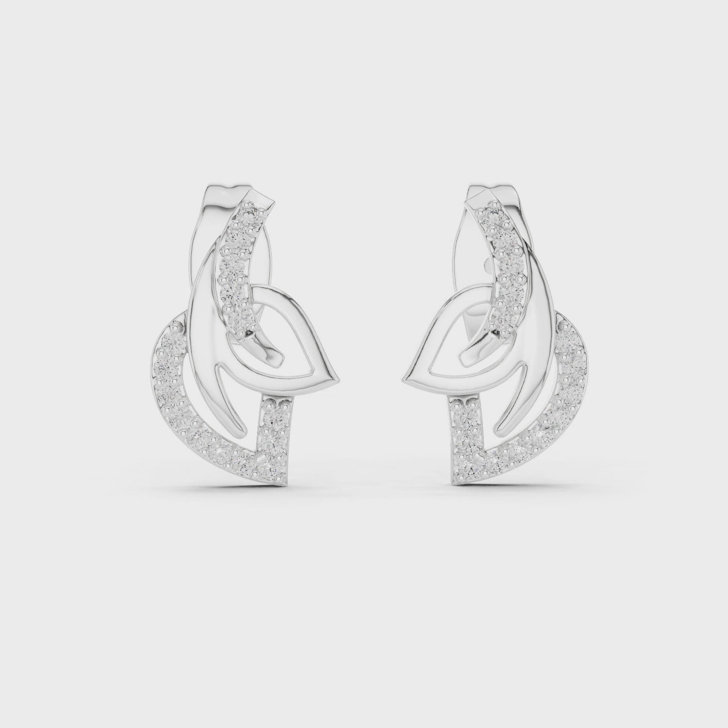 Twist Arc Studs