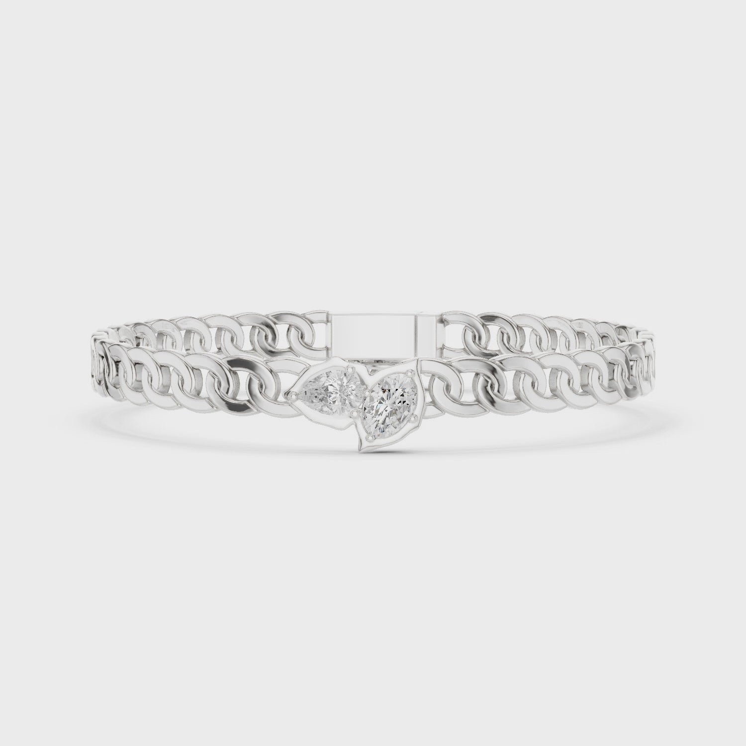 Twin Heart Bracelet
