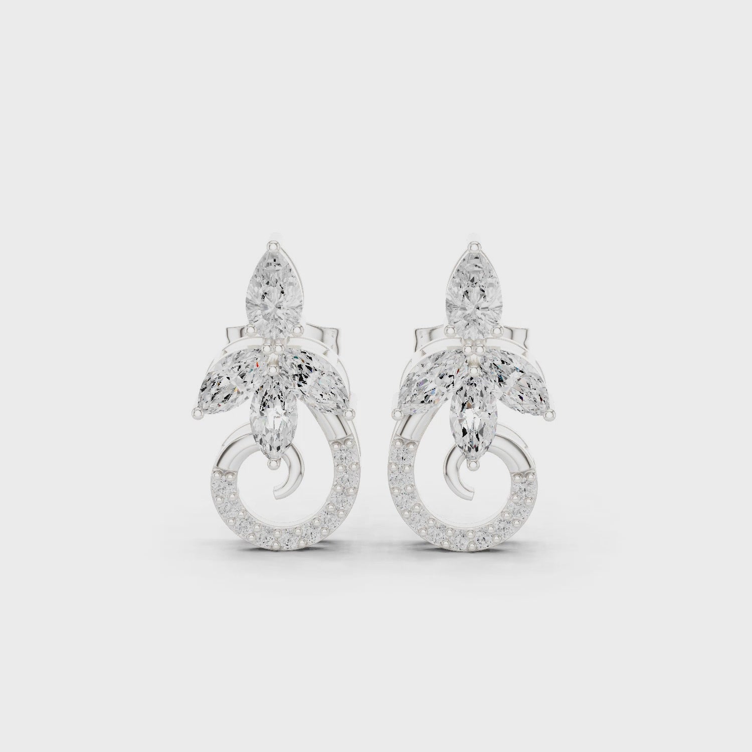 Floral Swirl Drops