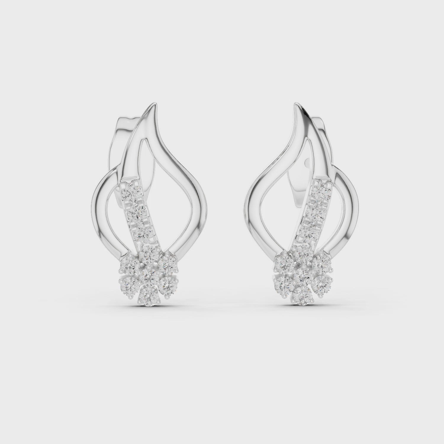 Flame Bloom Studs