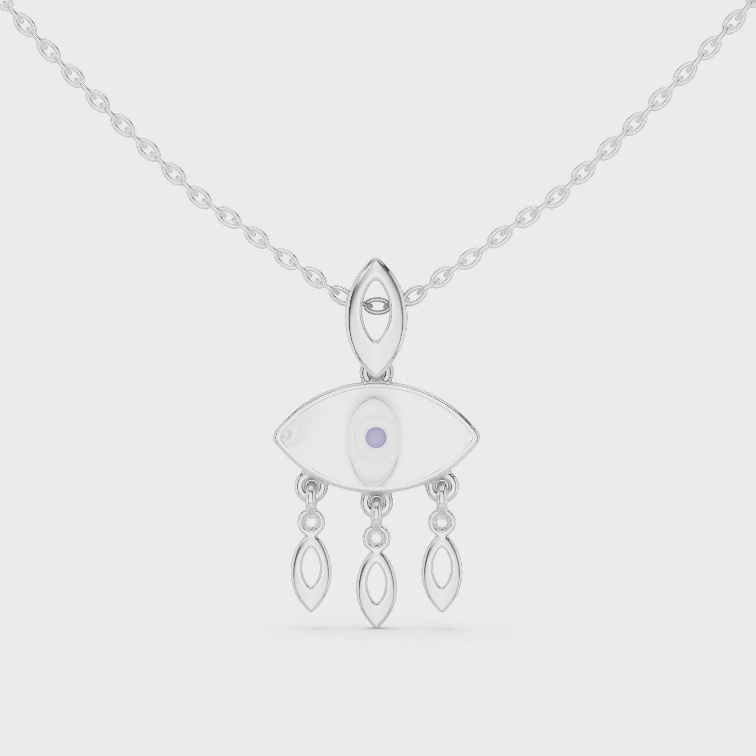 Evil Eye Drops Pendant