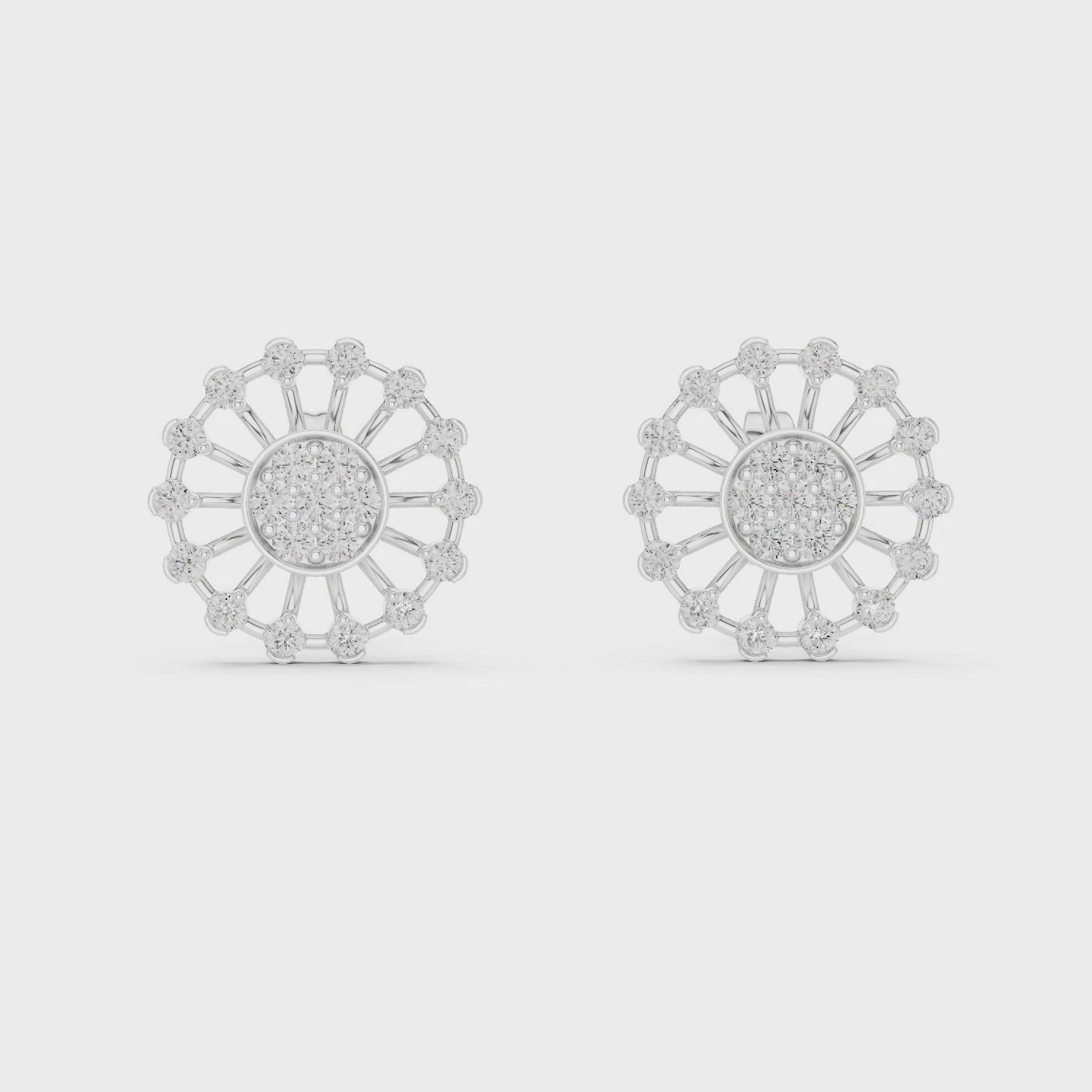 Radiant Bloom Studs