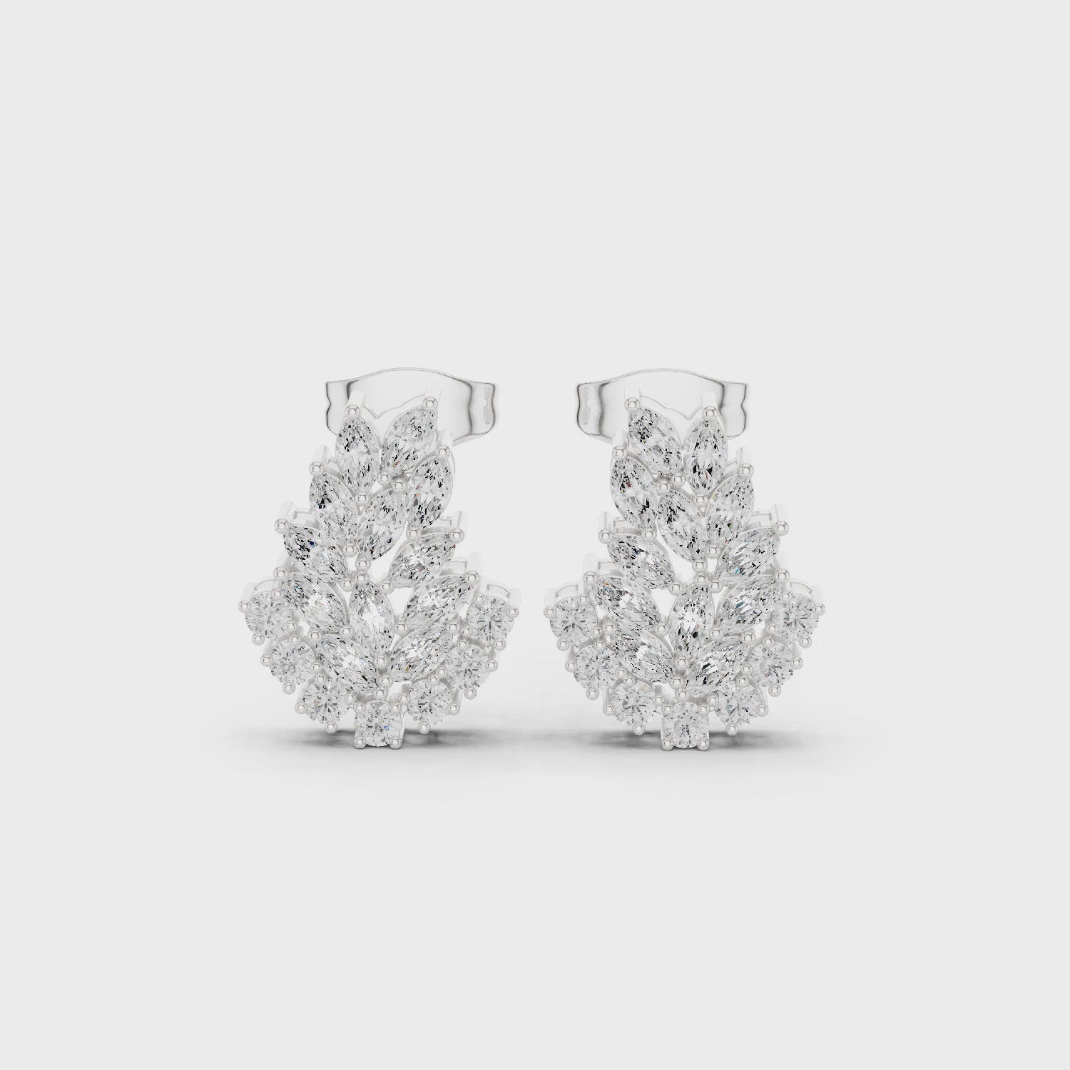Royal Leaf Studs