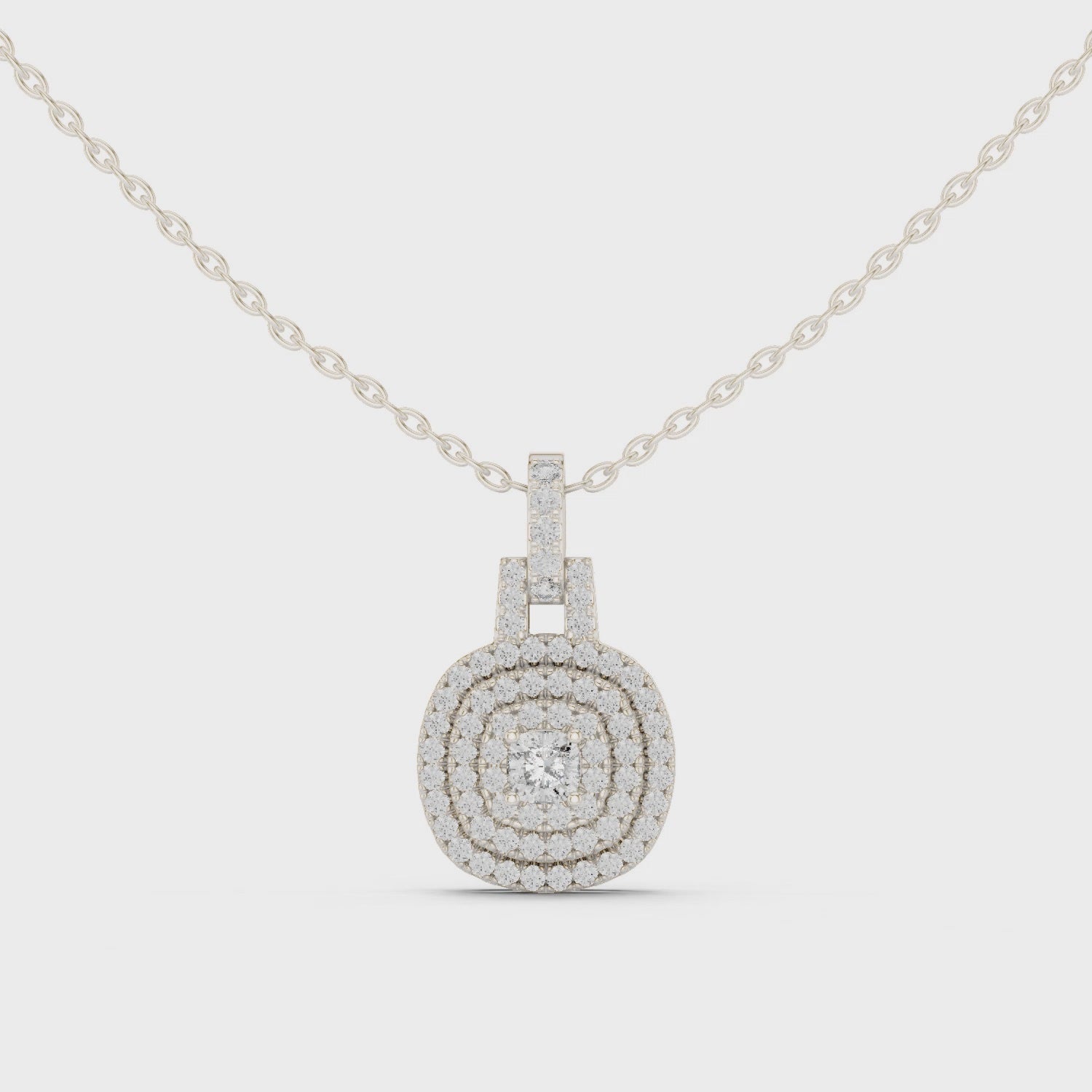 Celeste Halo Pendant