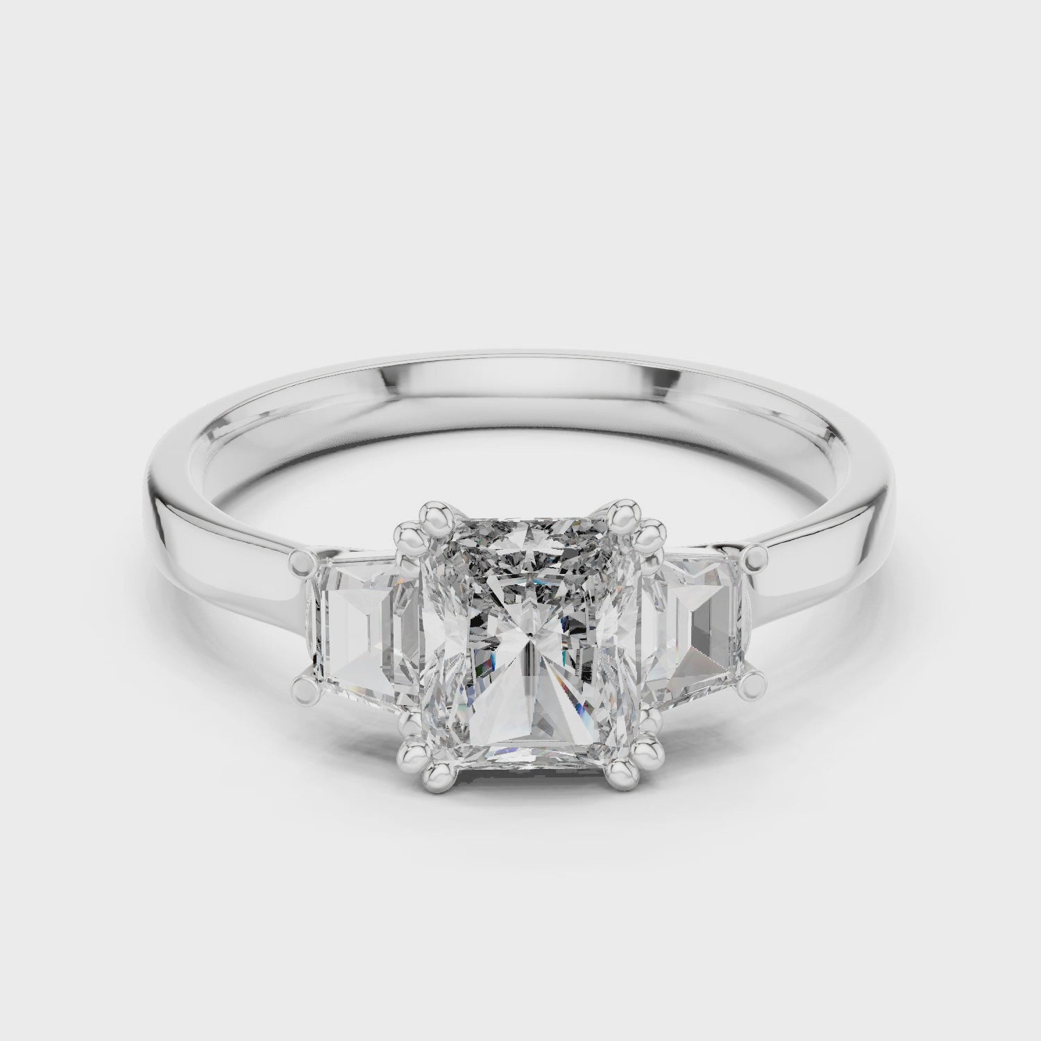 Radiant Trinity Ring