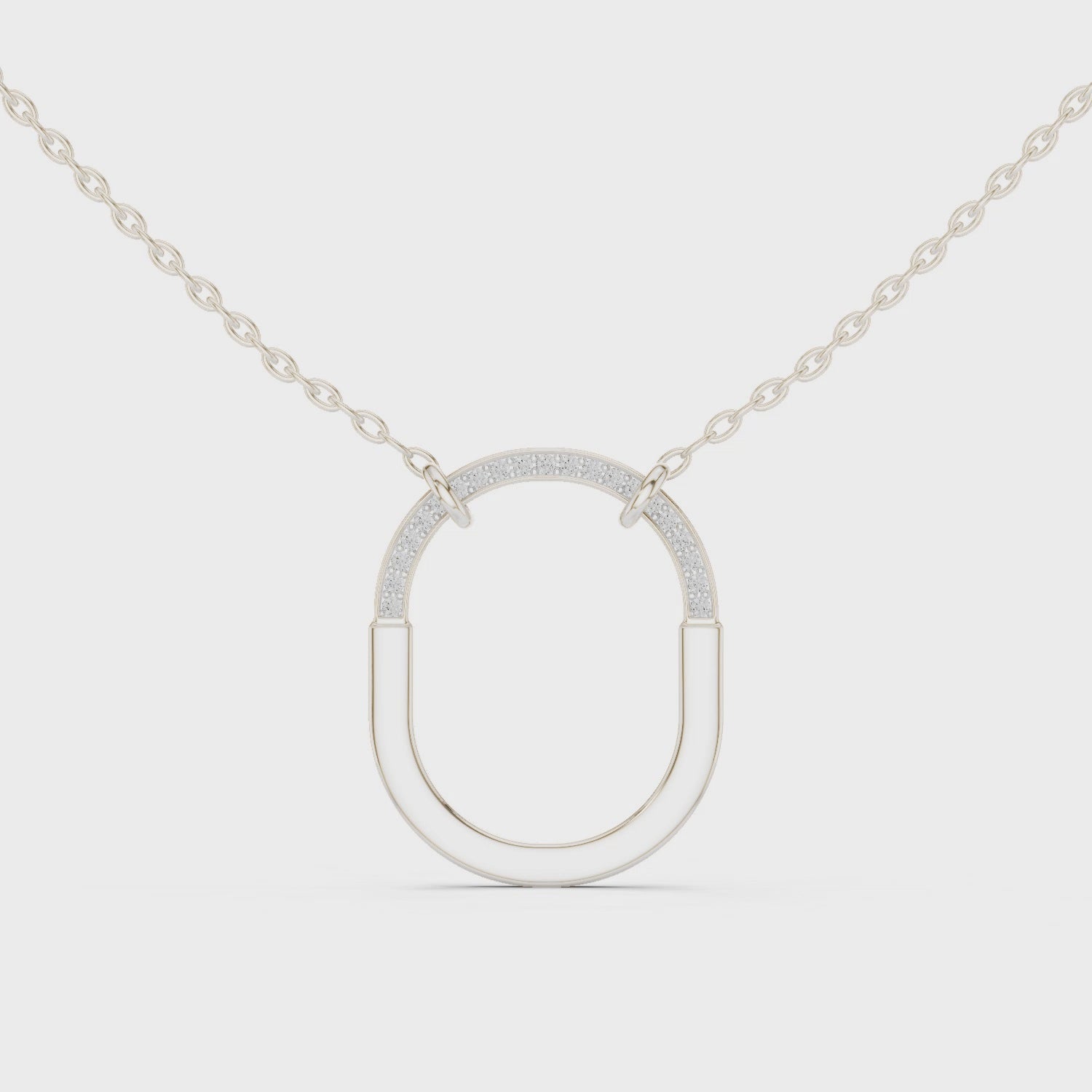 Arc Silver Pendant