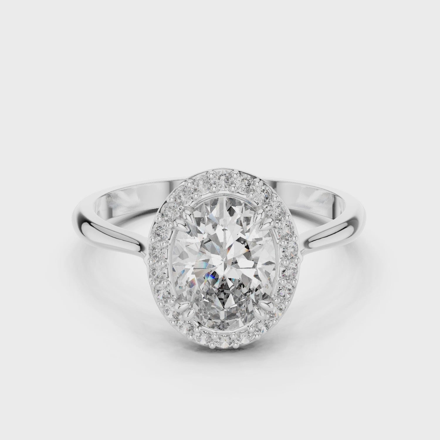 Celeste Halo Ring