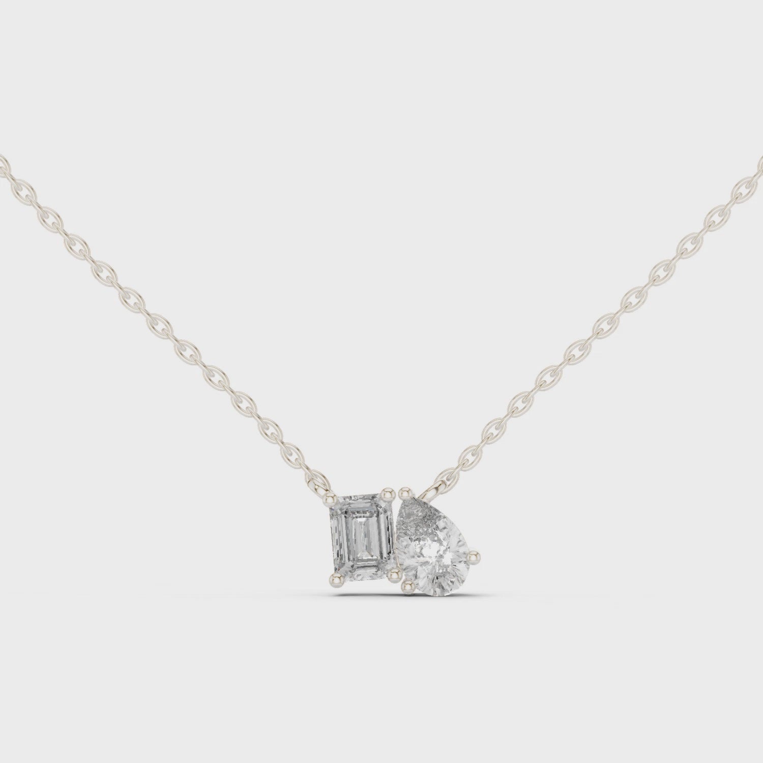 Duo Diamond Pendant