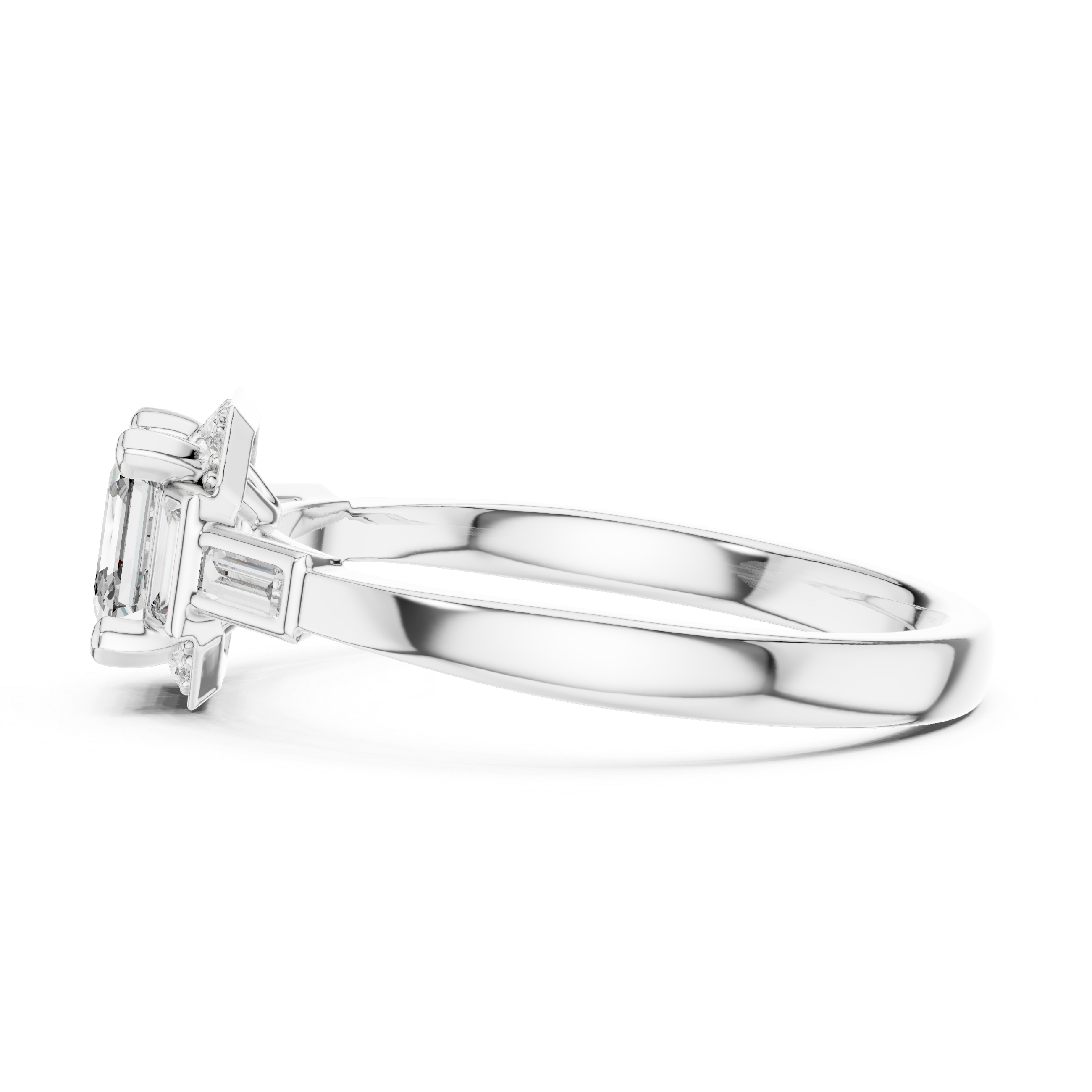 Radiant Halo Ring