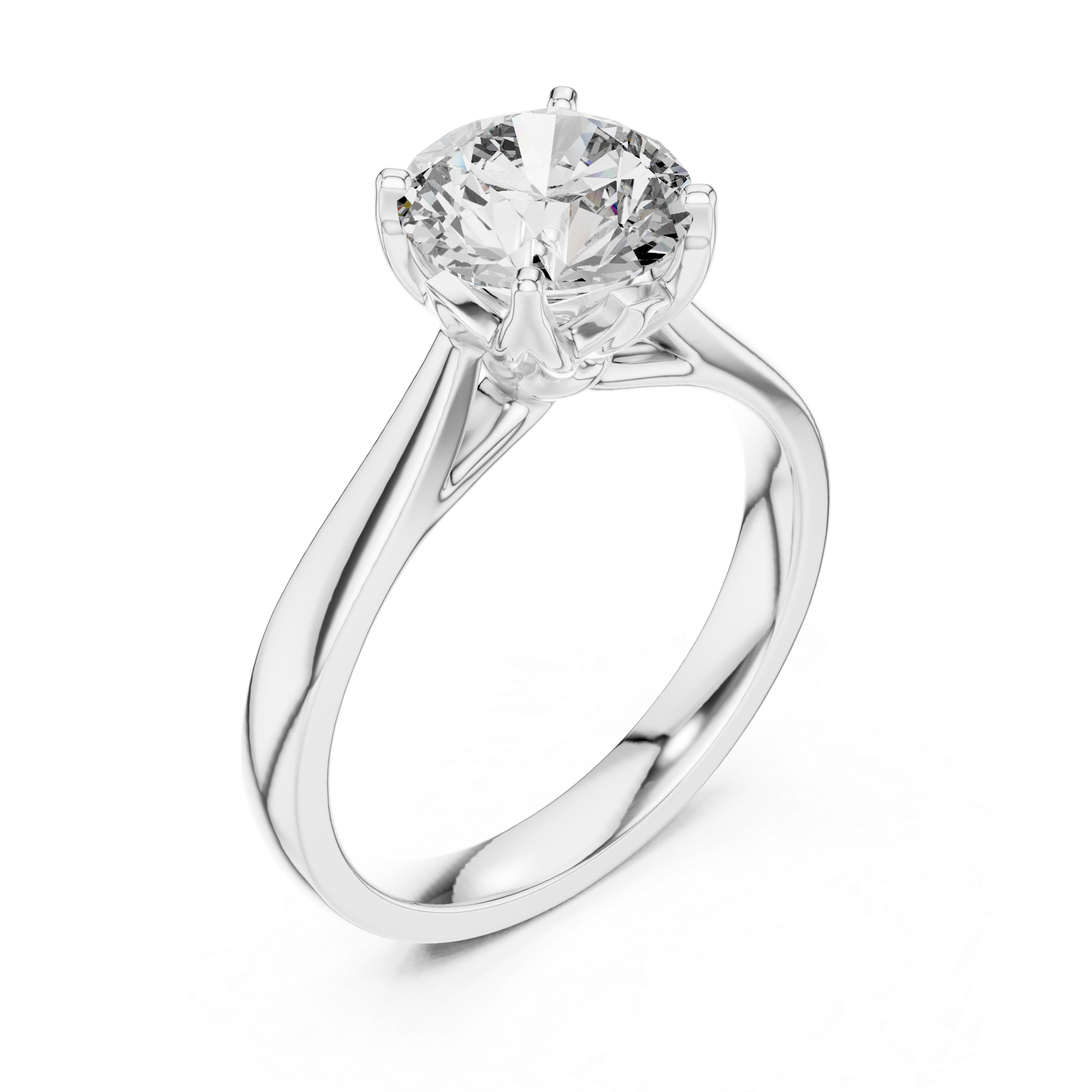 Royal Solitaire Ring