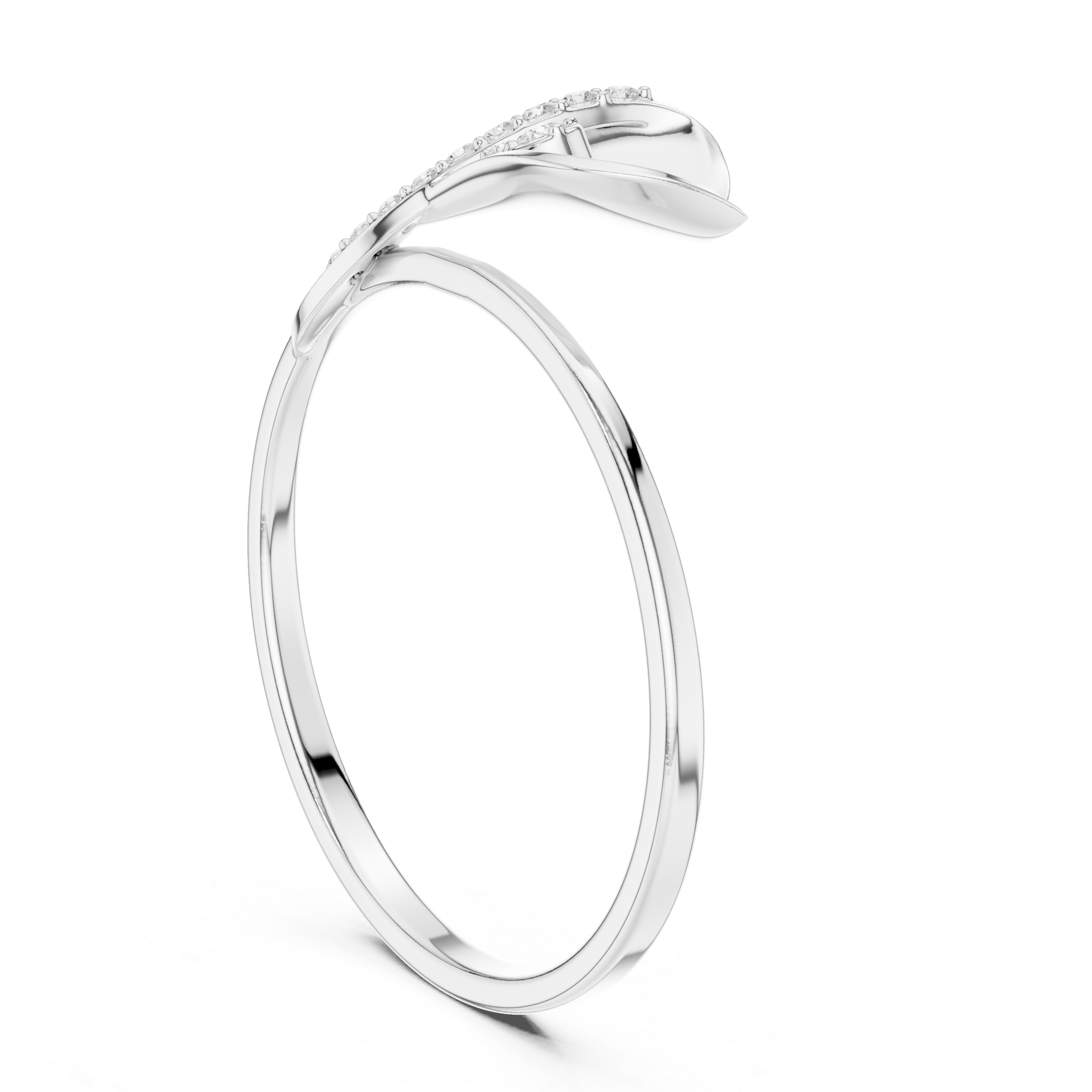 Silva Curve Diamond Ring
