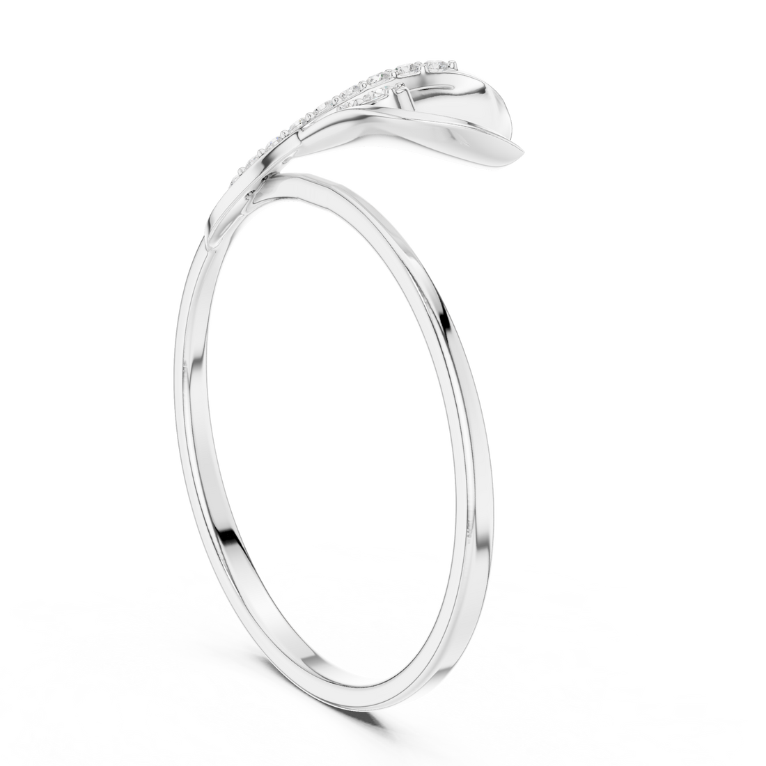 Silva Curve Diamond Ring