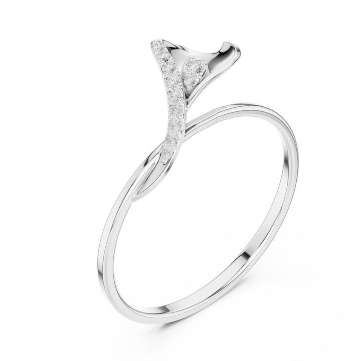 Silva Curve Diamond Ring
