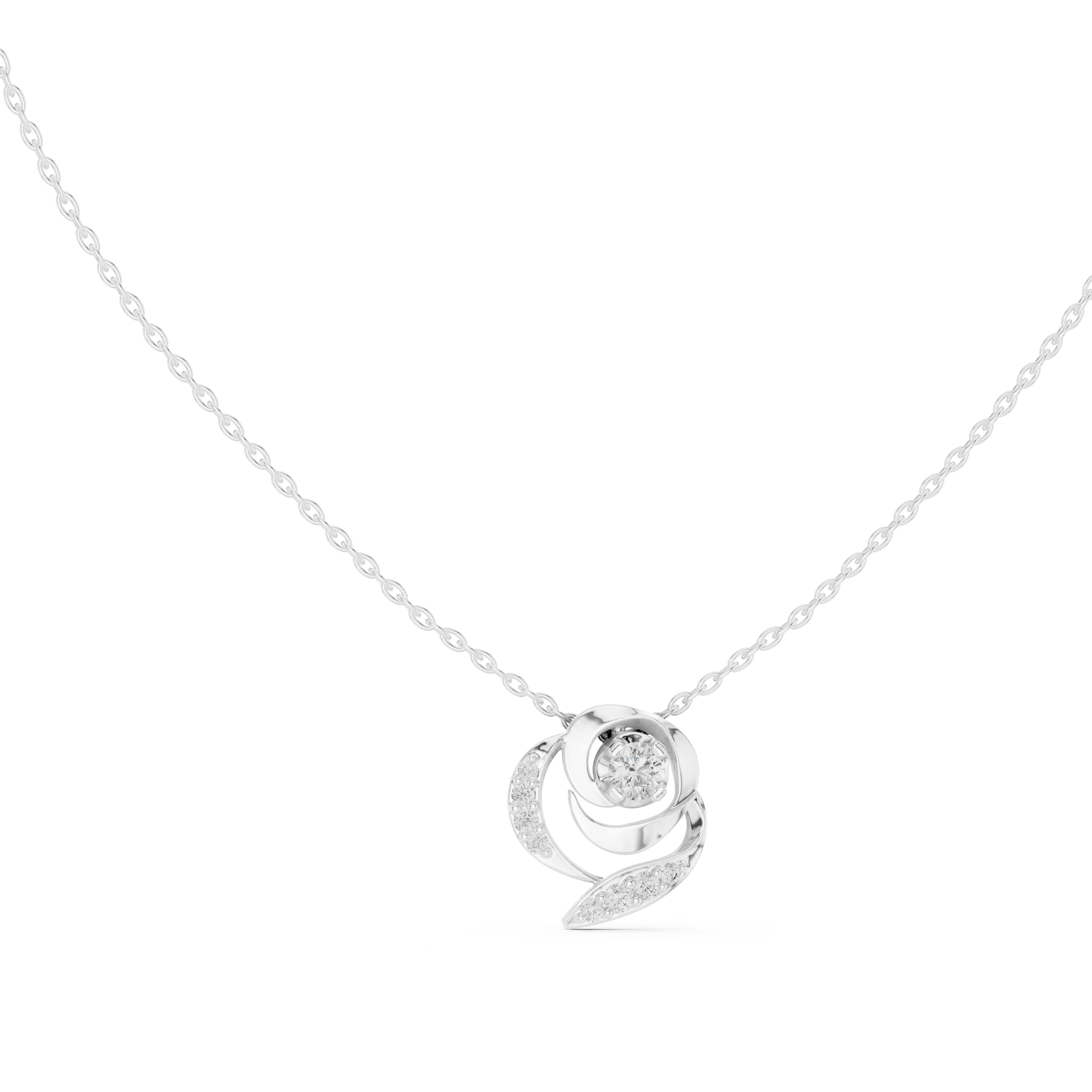 Spiral Glow Pendant