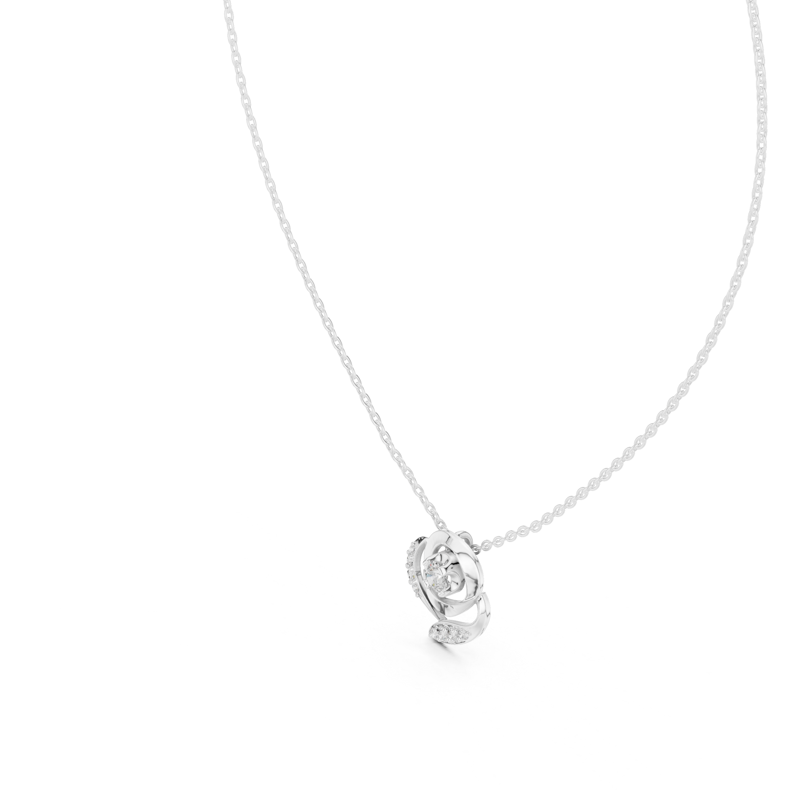 Spiral Glow Pendant