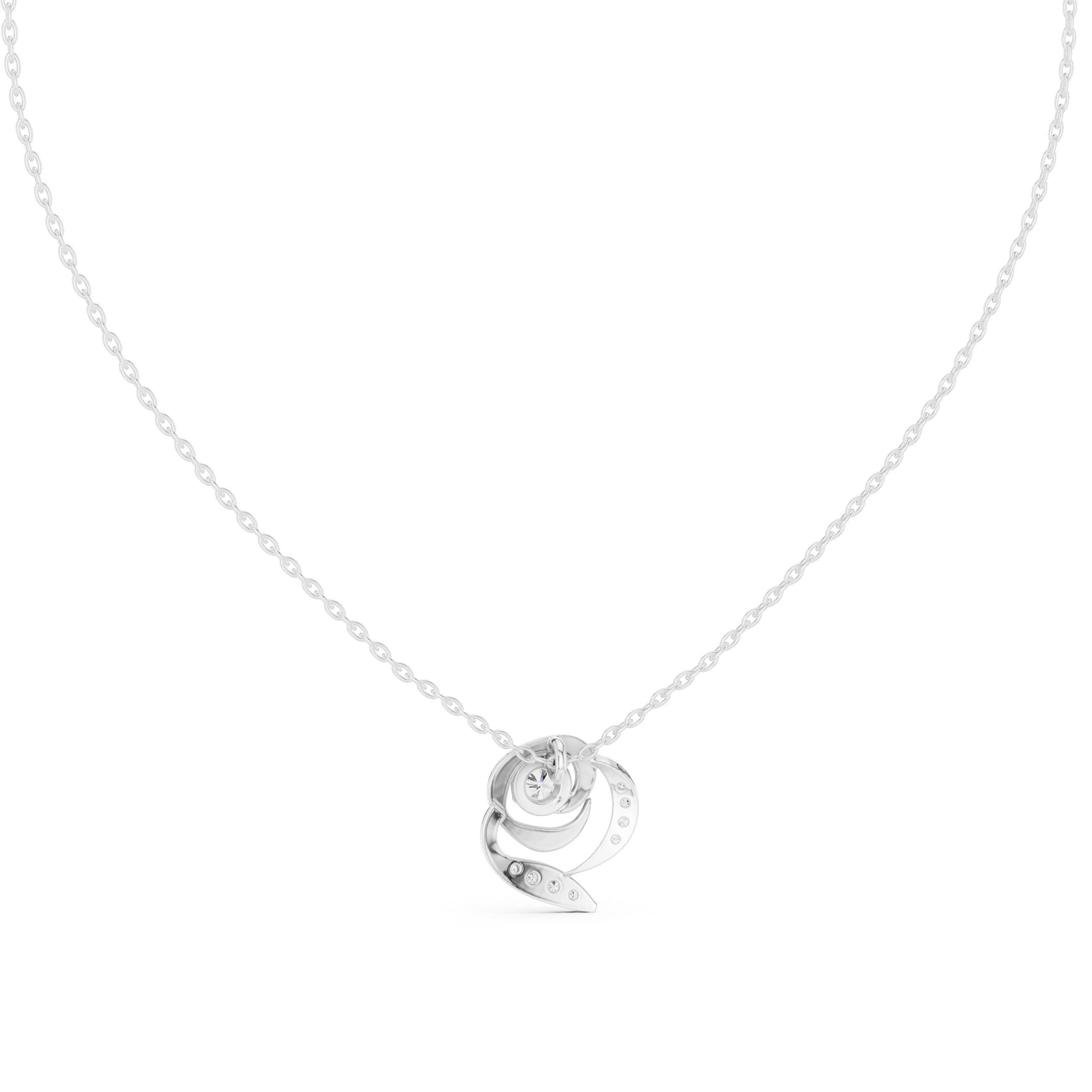 Spiral Glow Pendant