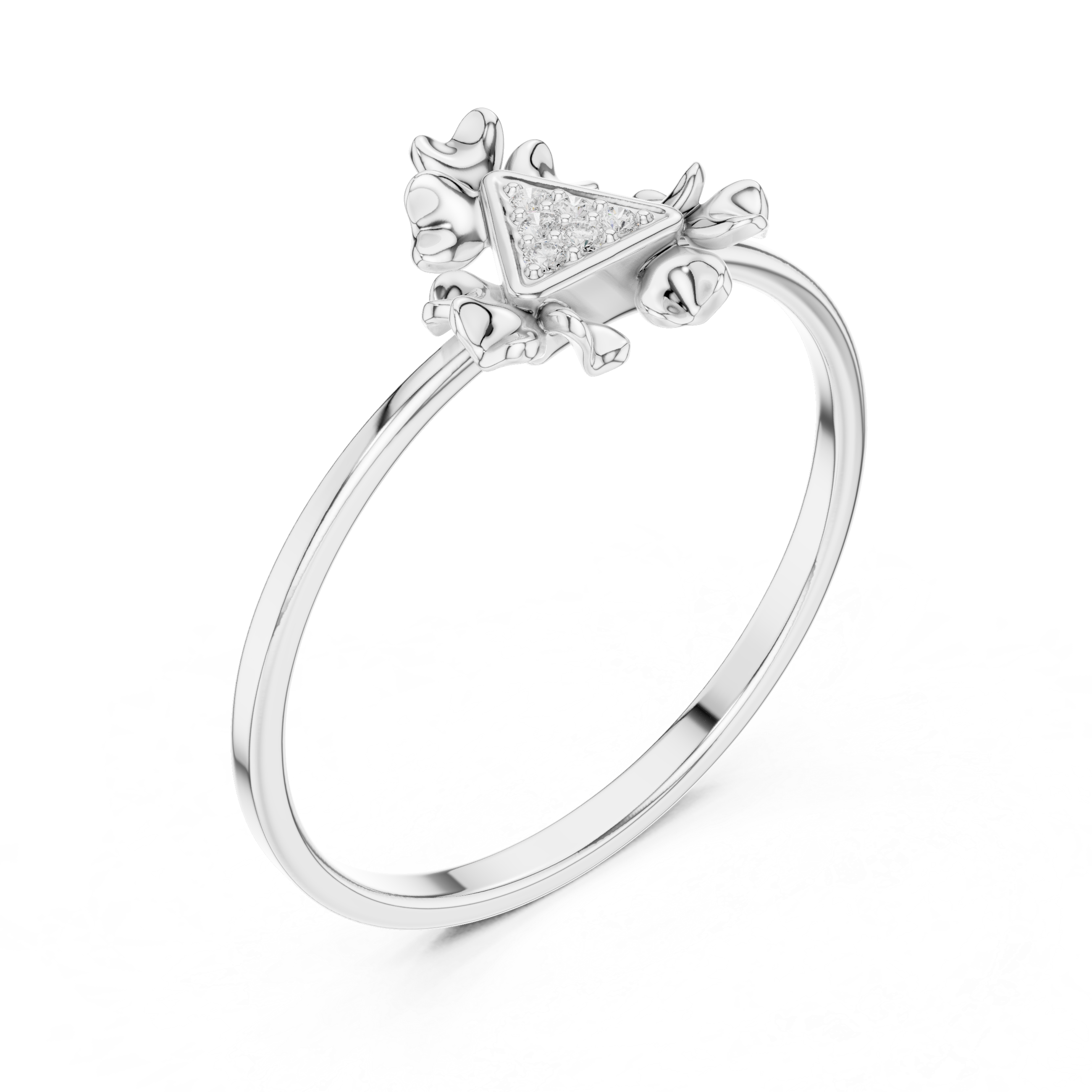Trinity Bloom Ring