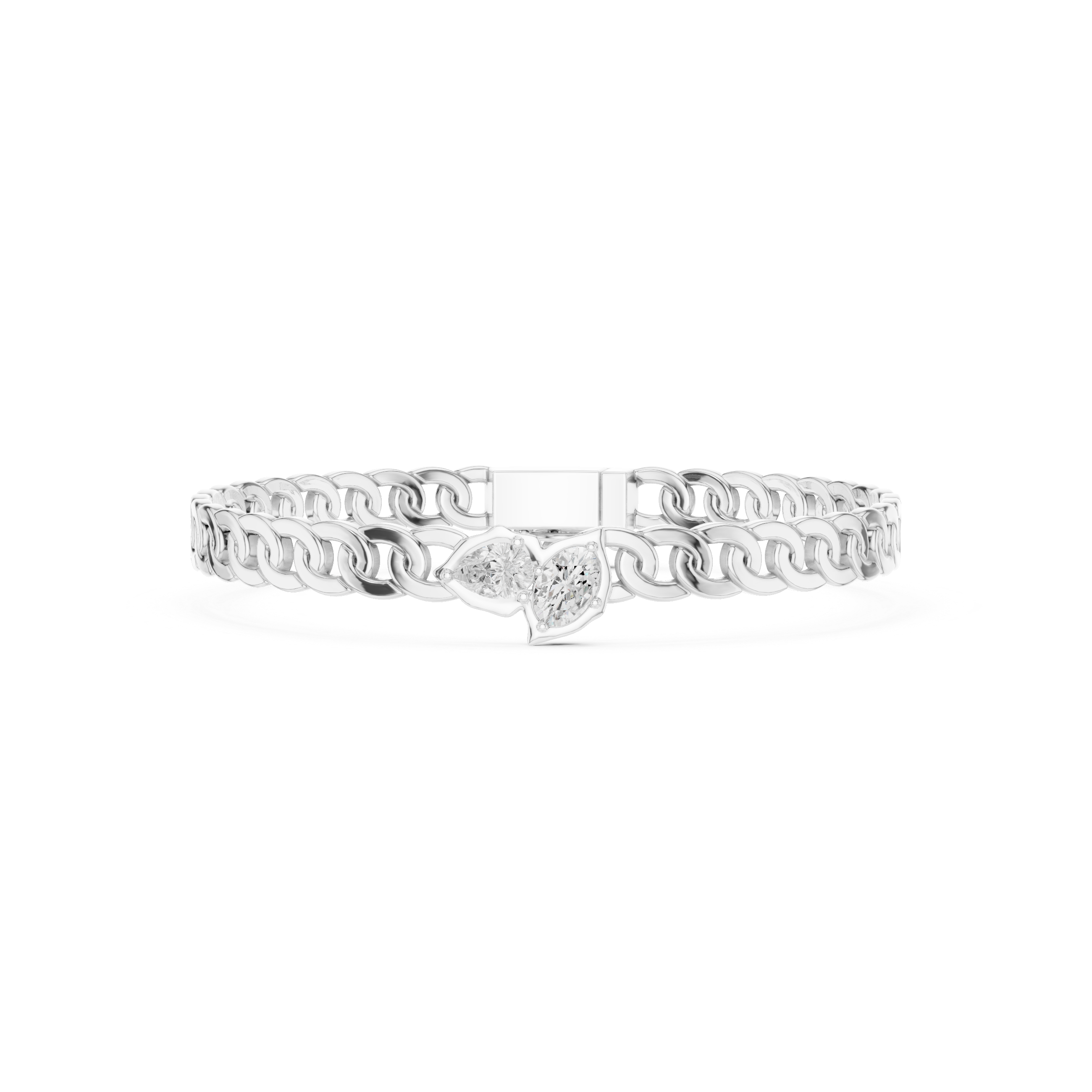 Twin Heart Bracelet