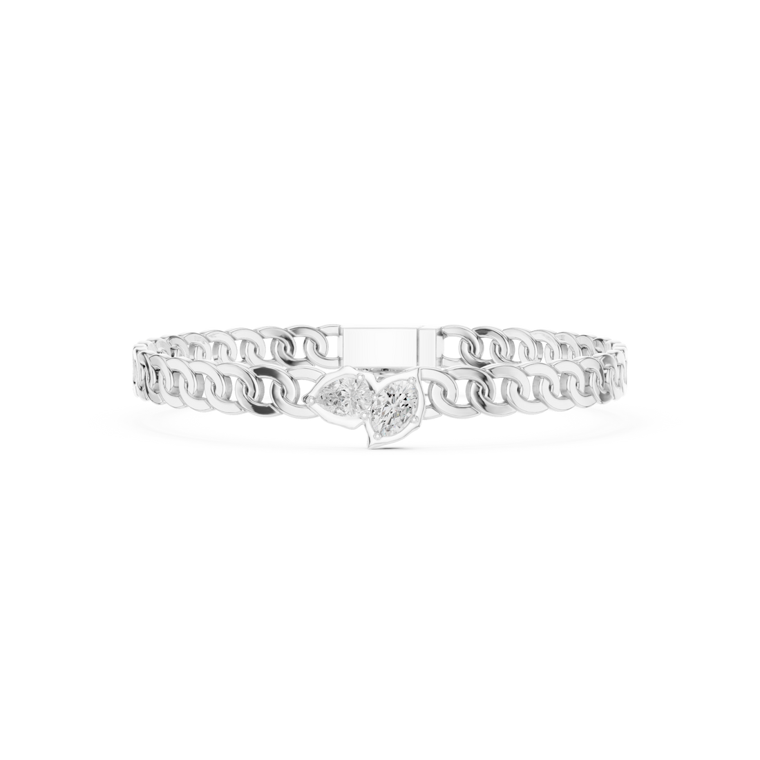 Twin Heart Bracelet