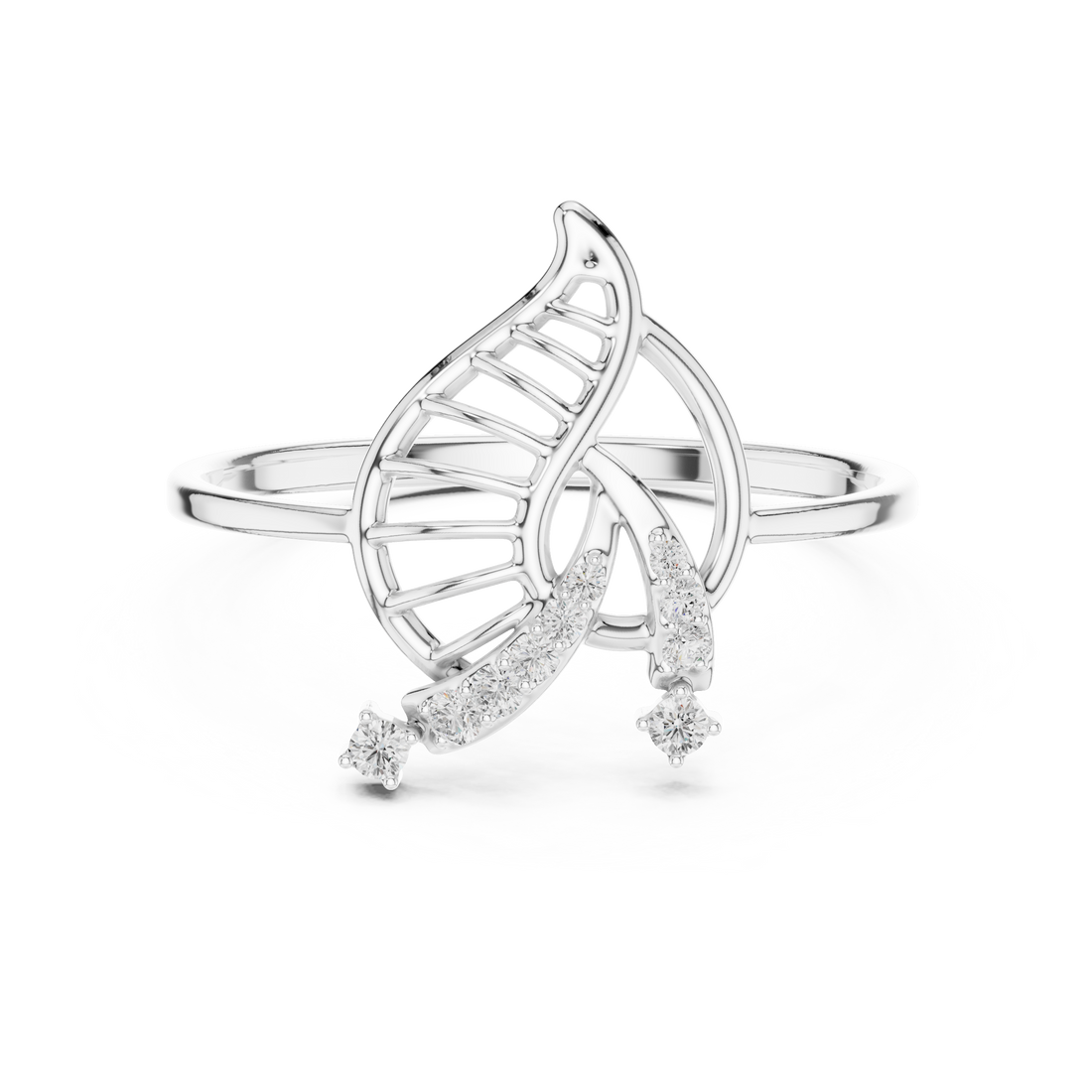 Verdant Grace Diamond Ring