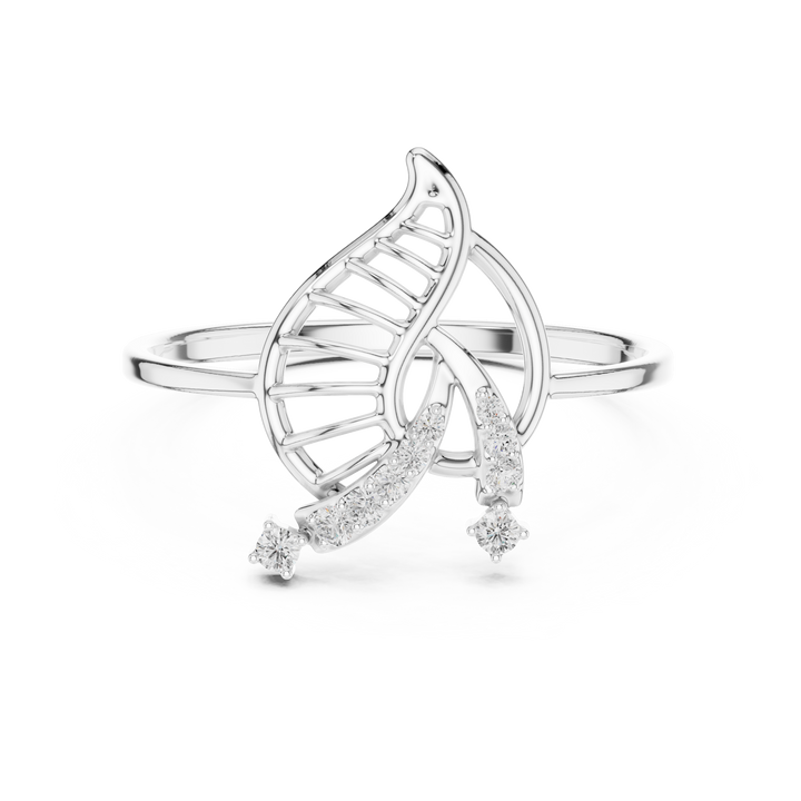 Verdant Grace Diamond Ring