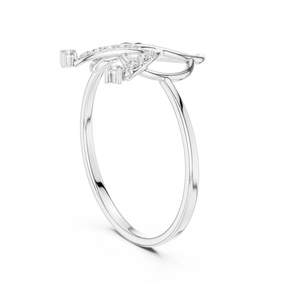 Verdant Grace Diamond Ring