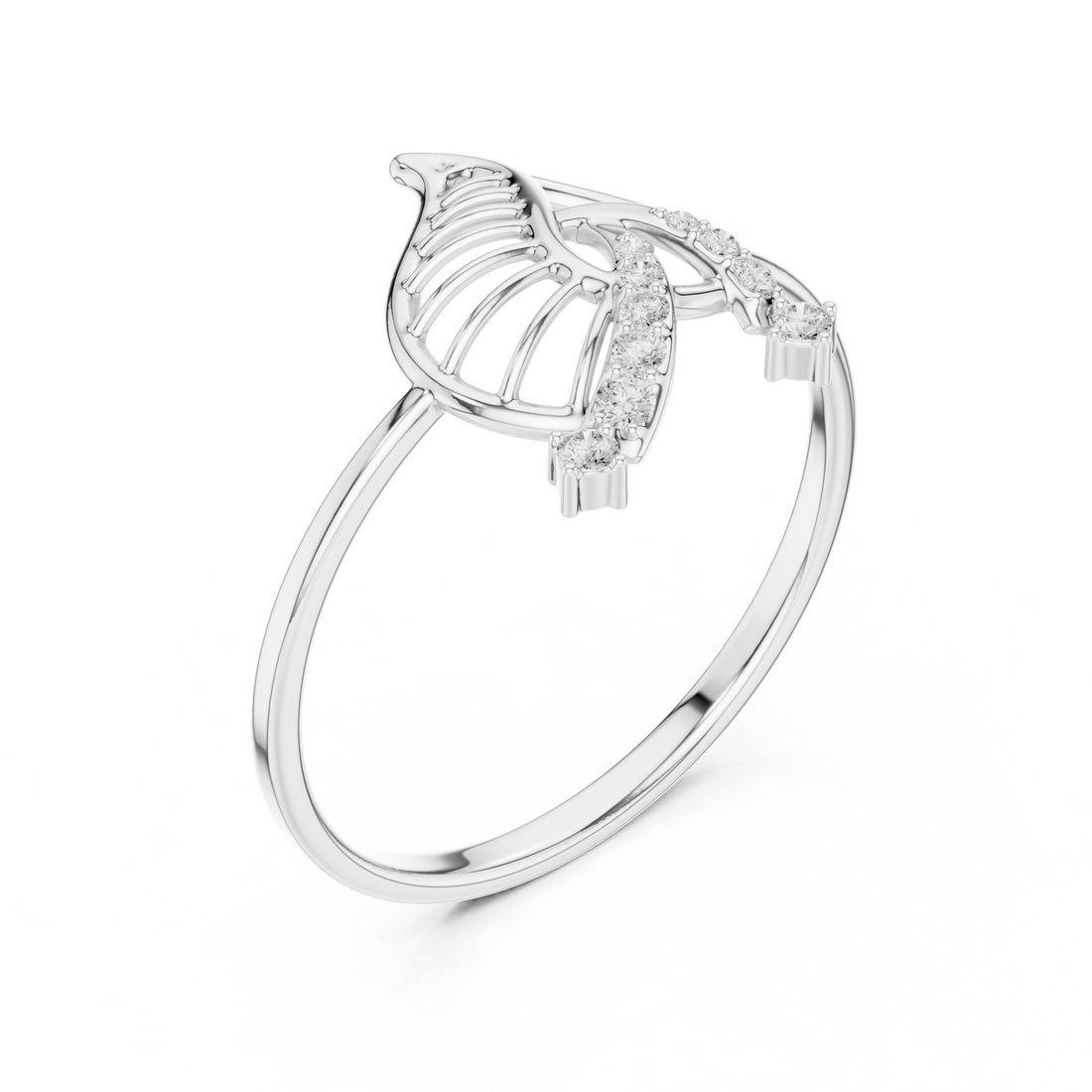 Verdant Grace Diamond Ring